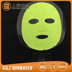 Superfine fiber  Green Facial mask cloth 40g